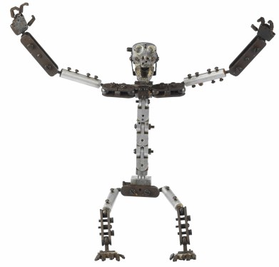 The original 22-inch armature was sold at auction in 2009.